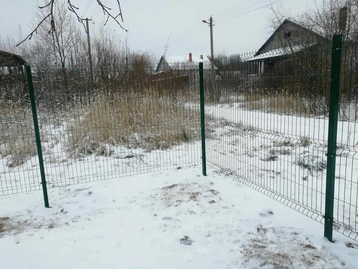 Забор из сетки гиттер 82 метра