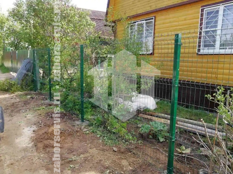 3D заборы для частного дома 75 метров 5 мм