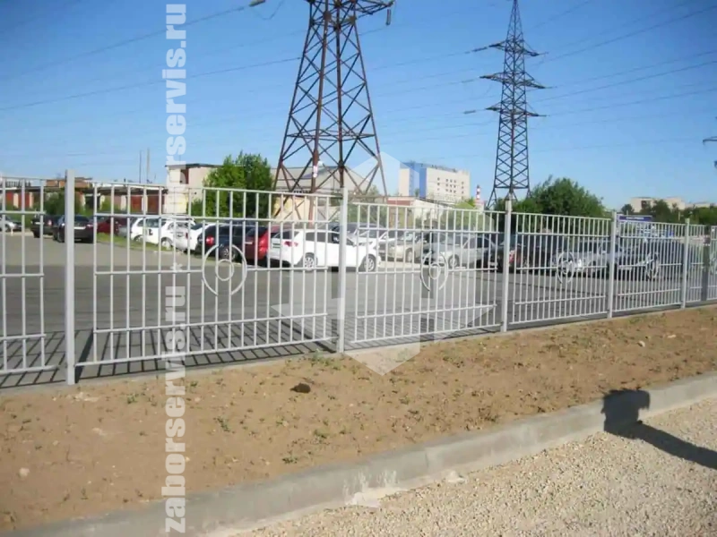 Секционный сварной забор 90 метров