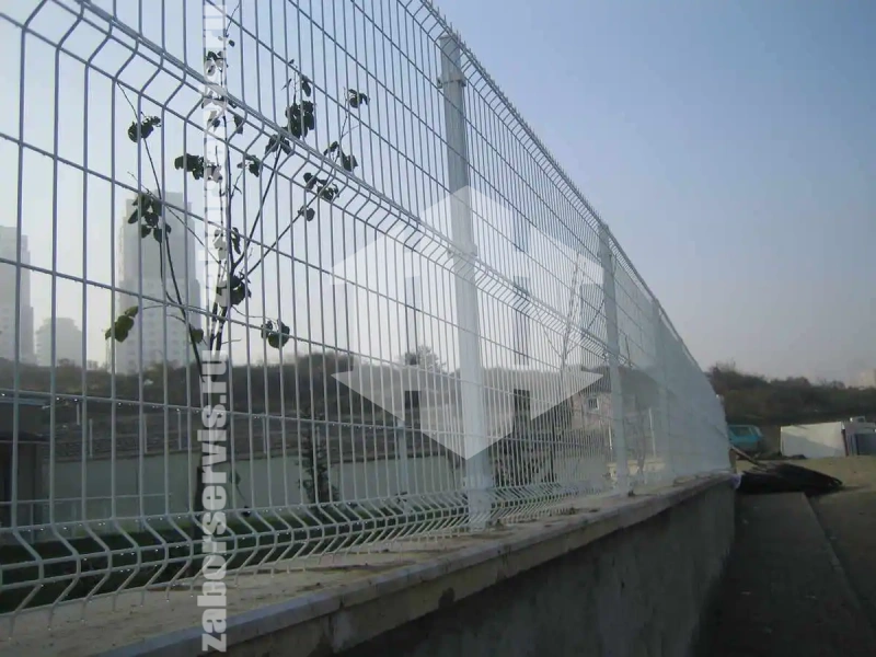 3Д оцинкованный забор 120 метров